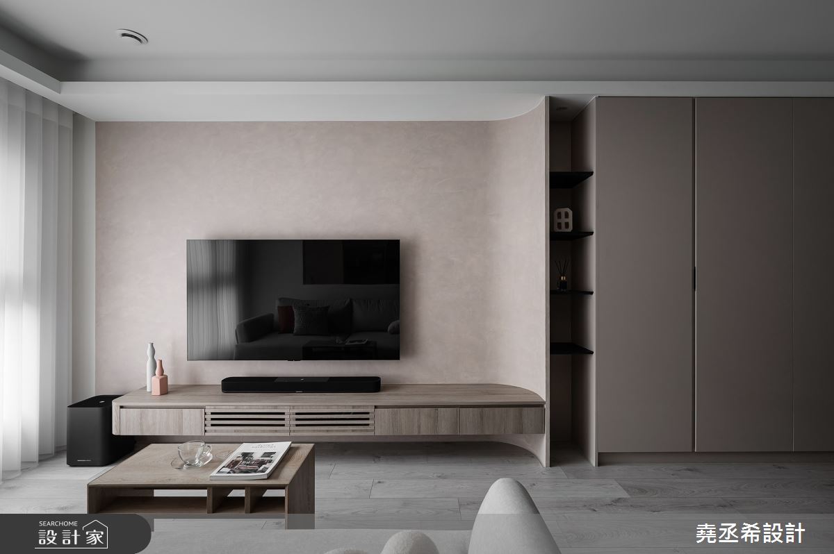 20坪新成屋(5年以下)＿北歐風客廳案例圖片＿堯丞希設計＿堯丞希_91之11