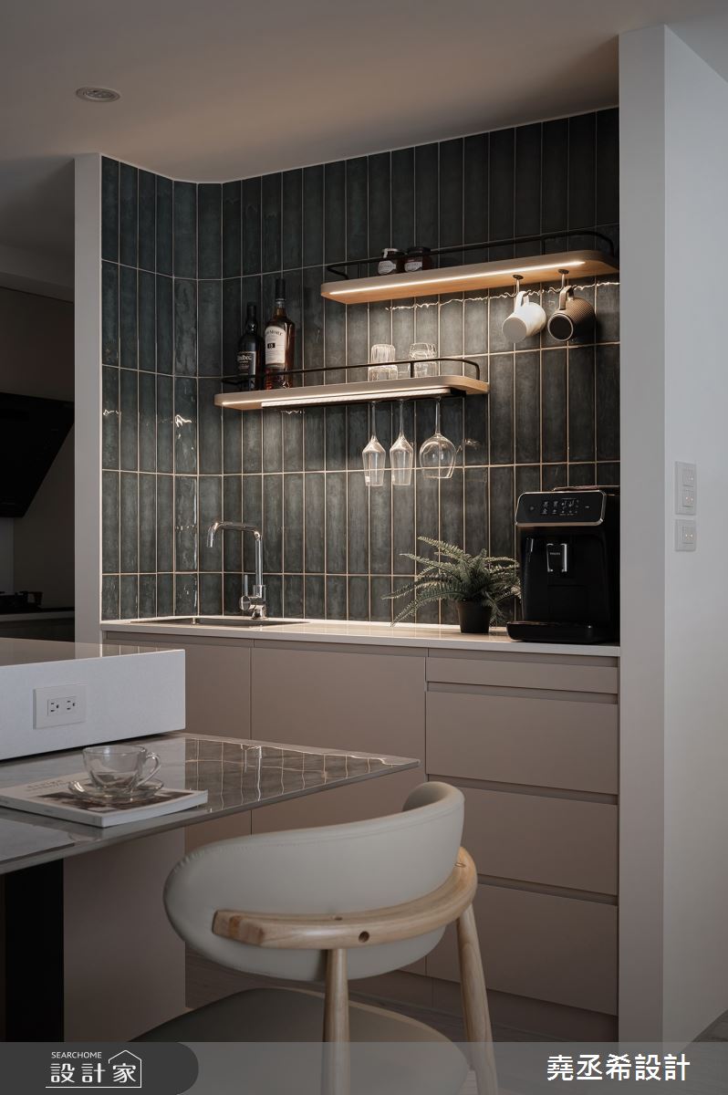 20坪新成屋(5年以下)＿北歐風餐廳中島案例圖片＿堯丞希設計＿堯丞希_91之18