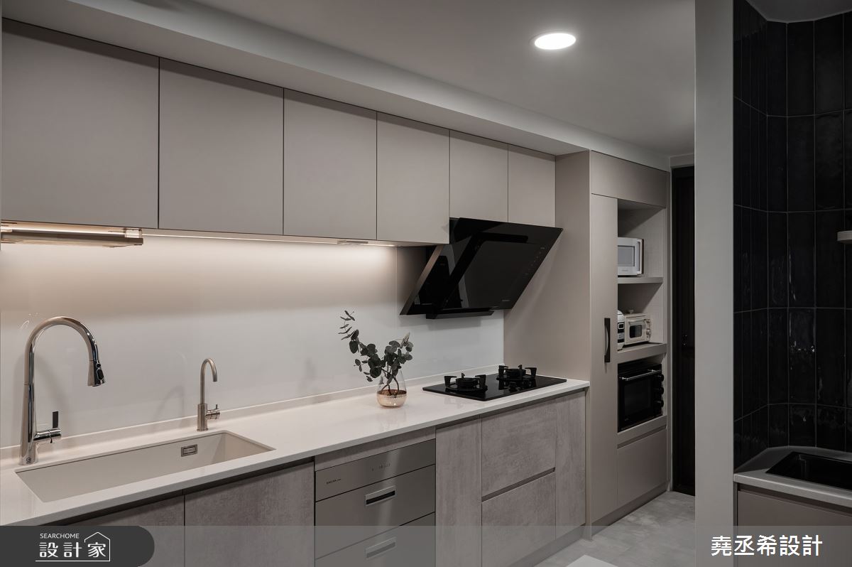 20坪新成屋(5年以下)＿北歐風廚房案例圖片＿堯丞希設計＿堯丞希_91之17