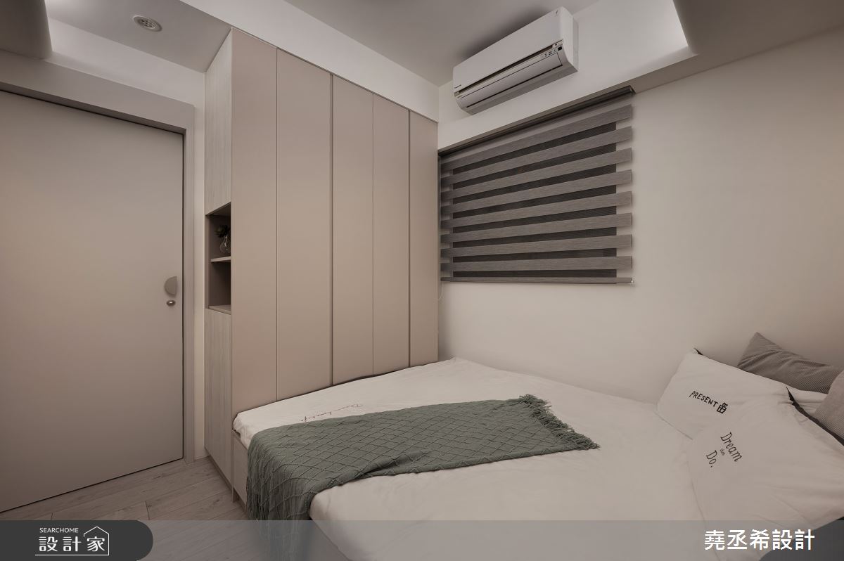 20坪新成屋(5年以下)＿北歐風臥室案例圖片＿堯丞希設計＿堯丞希_91之43