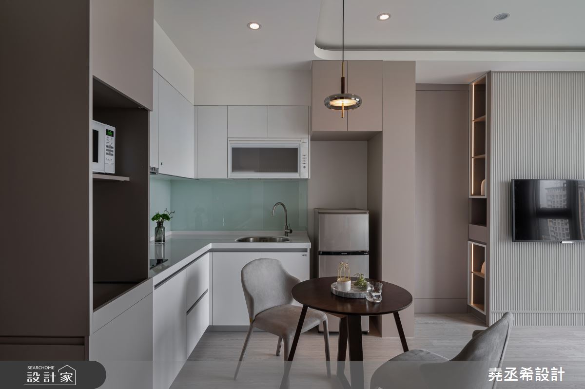 15坪新成屋(5年以下)＿北歐風餐廳廚房案例圖片＿堯丞希設計＿堯丞希_92之4