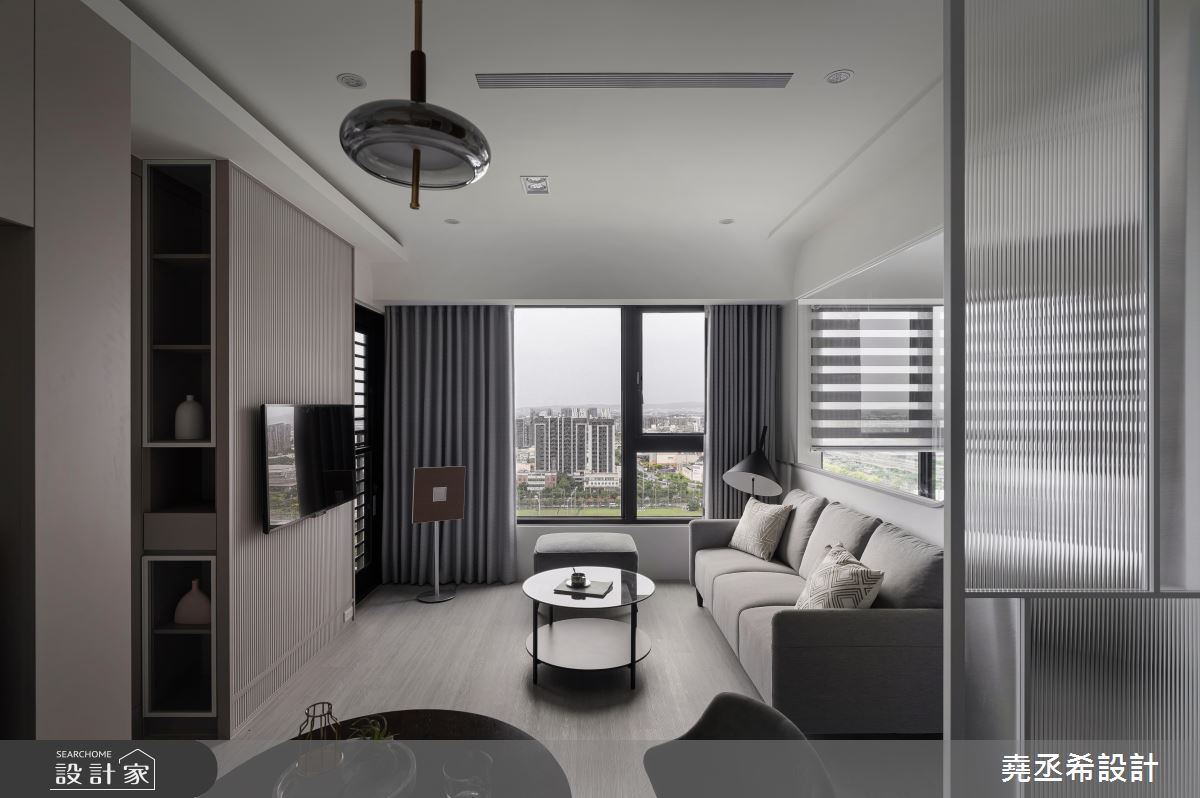 15坪新成屋(5年以下)＿北歐風客廳案例圖片＿堯丞希設計＿堯丞希_92之7