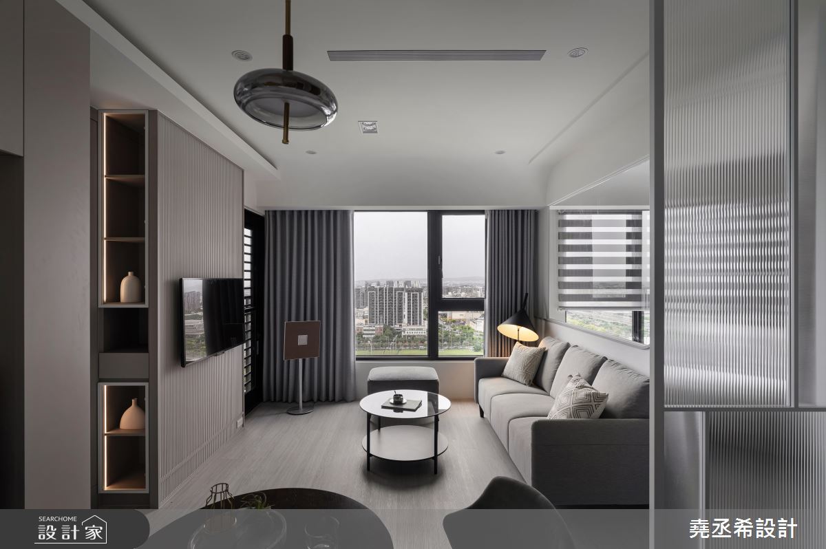 15坪新成屋(5年以下)＿北歐風客廳案例圖片＿堯丞希設計＿堯丞希_92之8