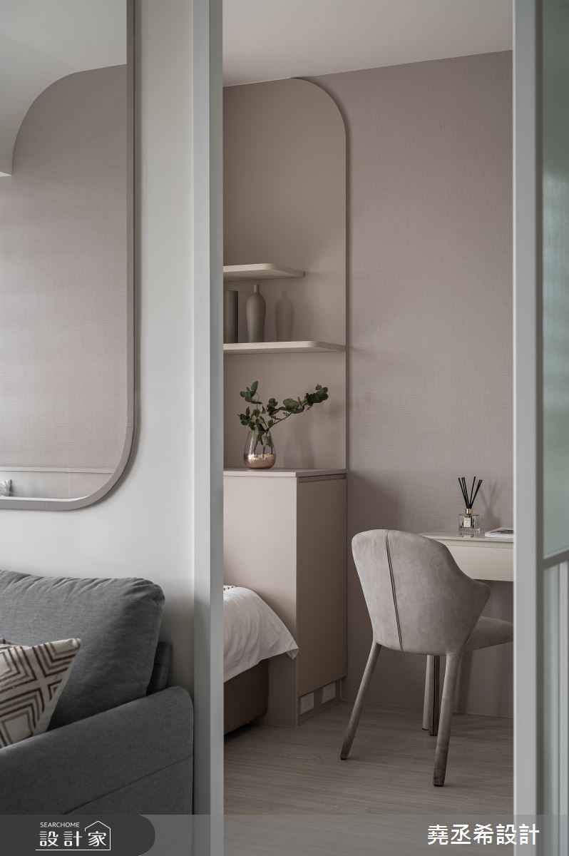 15坪新成屋(5年以下)＿北歐風客廳臥室案例圖片＿堯丞希設計＿堯丞希_92之12