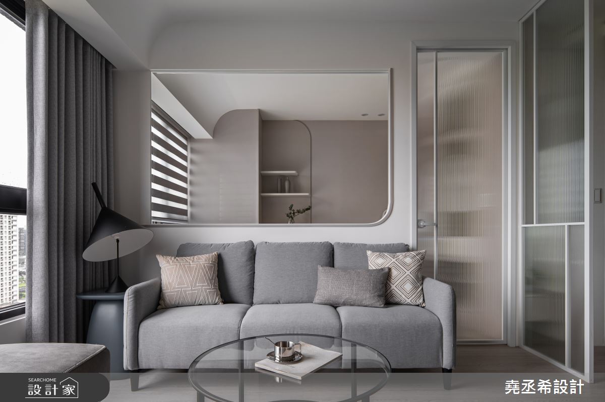 15坪新成屋(5年以下)＿北歐風客廳案例圖片＿堯丞希設計＿堯丞希_92之13