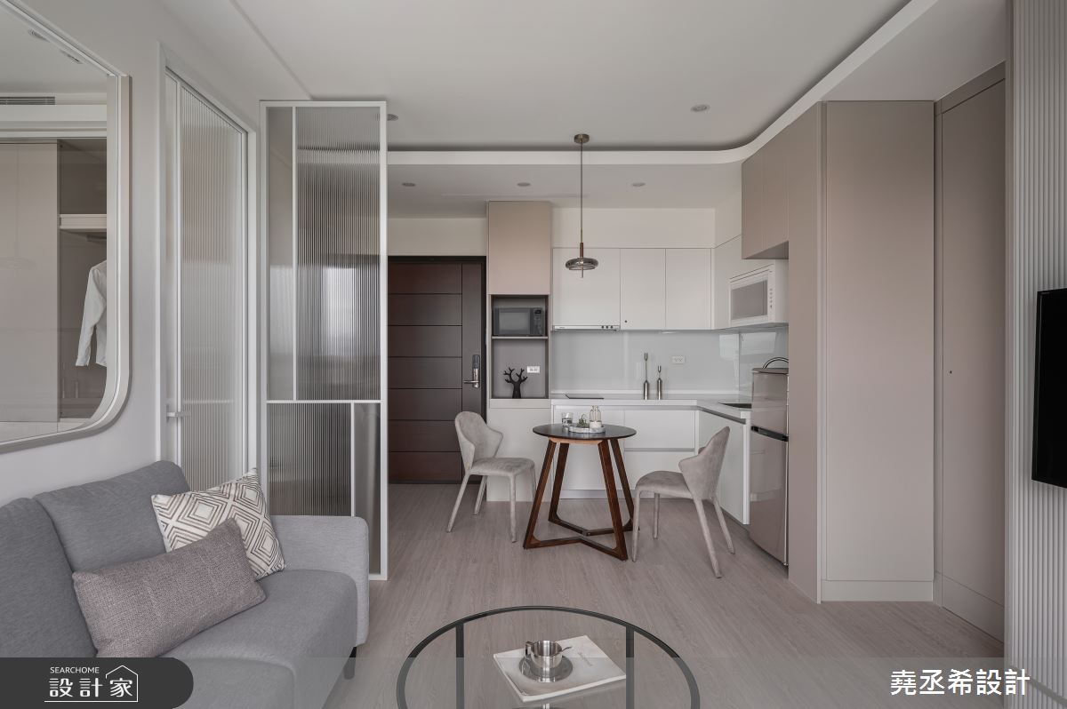 15坪新成屋(5年以下)＿北歐風玄關客廳餐廳廚房案例圖片＿堯丞希設計＿堯丞希_92之24