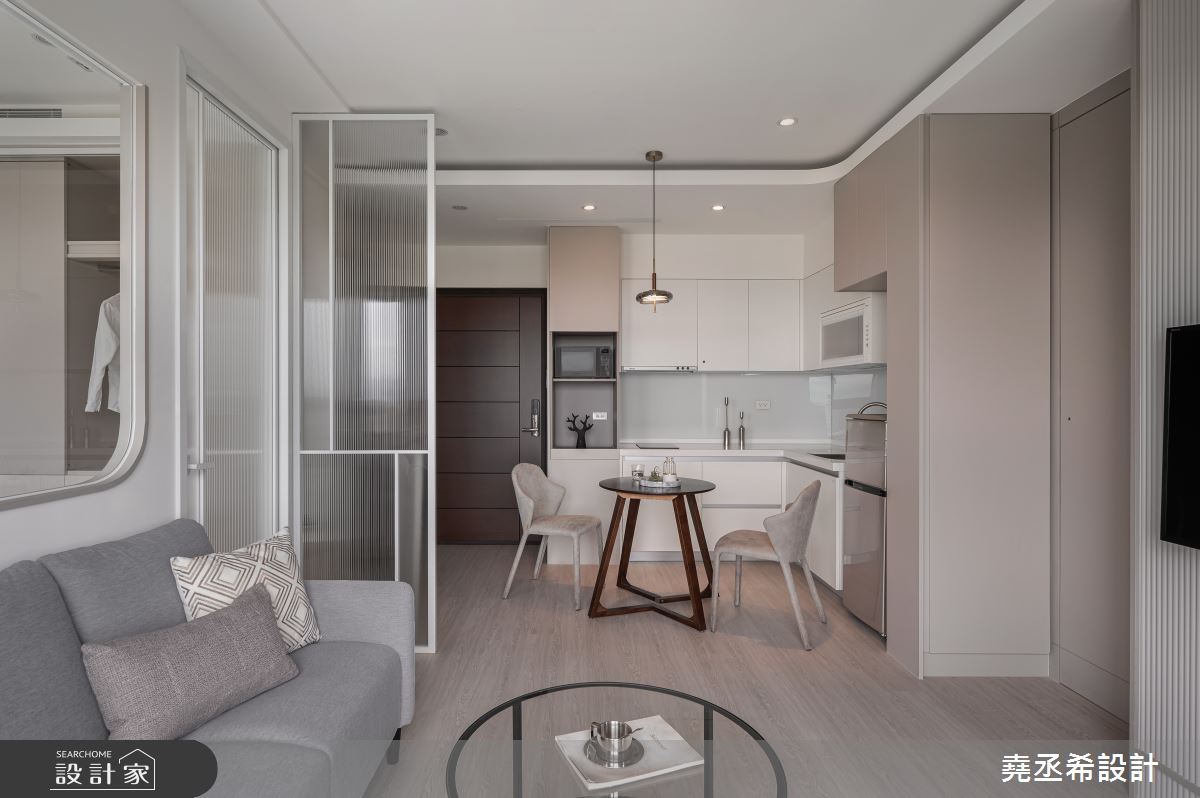 15坪新成屋(5年以下)＿北歐風玄關客廳餐廳廚房案例圖片＿堯丞希設計＿堯丞希_92之25
