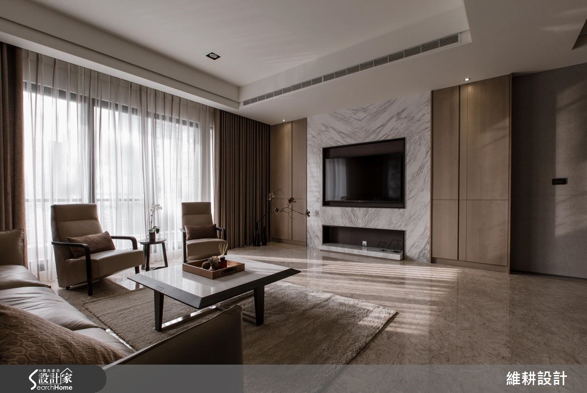 115坪新成屋(5年以下)＿現代風客廳案例圖片＿維耕設計＿維耕_02之5