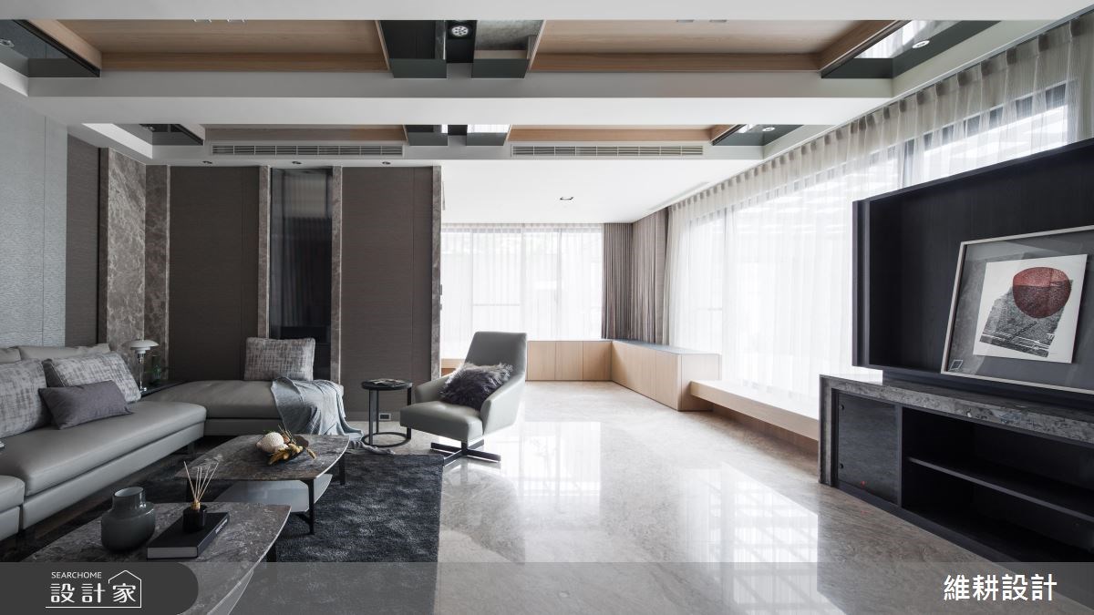 180坪新成屋(5年以下)＿現代風客廳案例圖片＿維耕設計＿維耕_05之1
