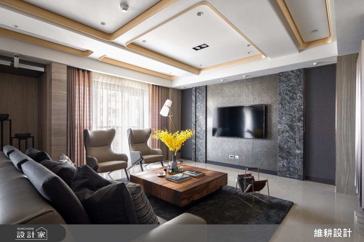 150坪新成屋(5年以下)＿奢華風客廳案例圖片＿維耕設計＿維耕_07之1