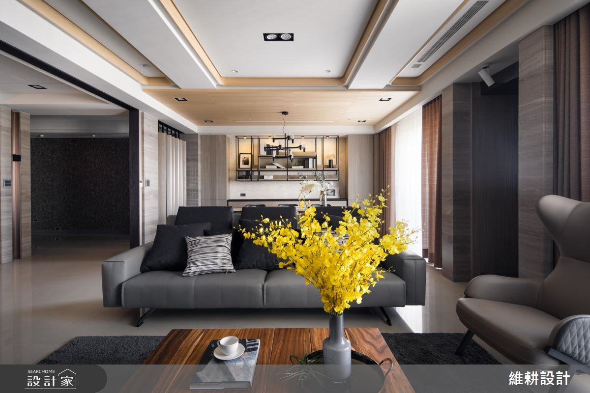 150坪新成屋(5年以下)＿奢華風客廳案例圖片＿維耕設計＿維耕_07之2