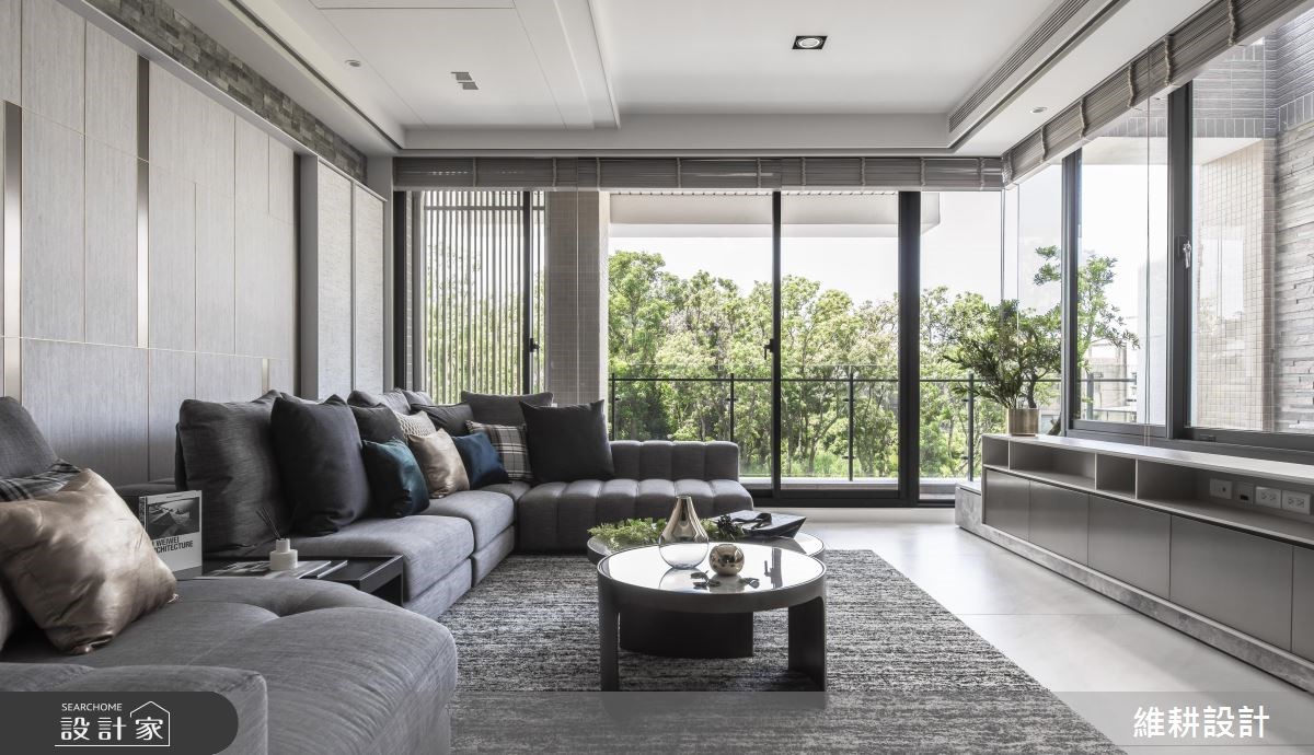 105坪新成屋(5年以下)＿現代風客廳案例圖片＿維耕設計＿維耕_10之4