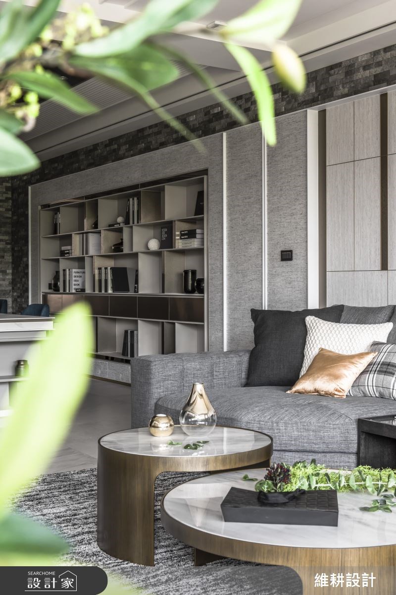 105坪新成屋(5年以下)＿現代風客廳案例圖片＿維耕設計＿維耕_10之5