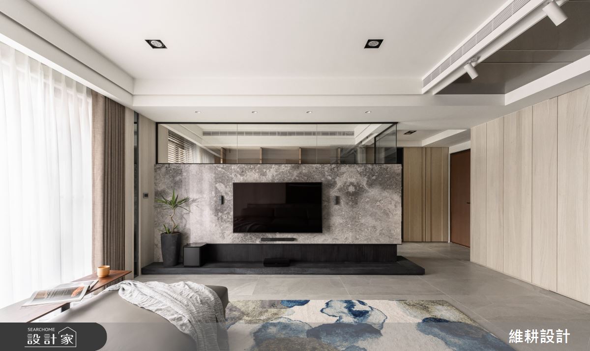 58坪預售屋＿現代風客廳案例圖片＿維耕設計＿維耕_13之1