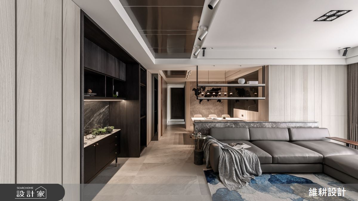 58坪預售屋＿現代風客廳案例圖片＿維耕設計＿維耕_13之2