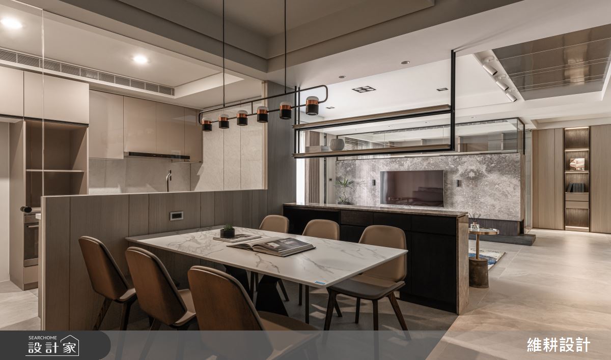 58坪預售屋＿現代風餐廳案例圖片＿維耕設計＿維耕_13之6