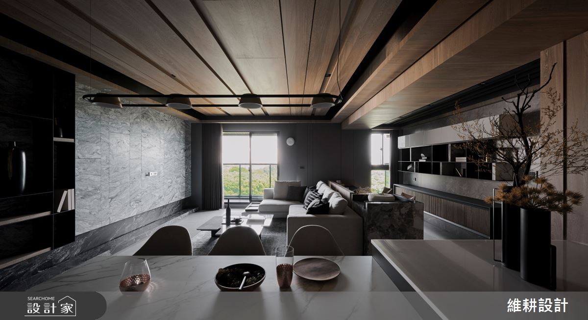 27坪新成屋(5年以下)＿現代風客廳書房案例圖片＿維耕設計＿維耕_19之1