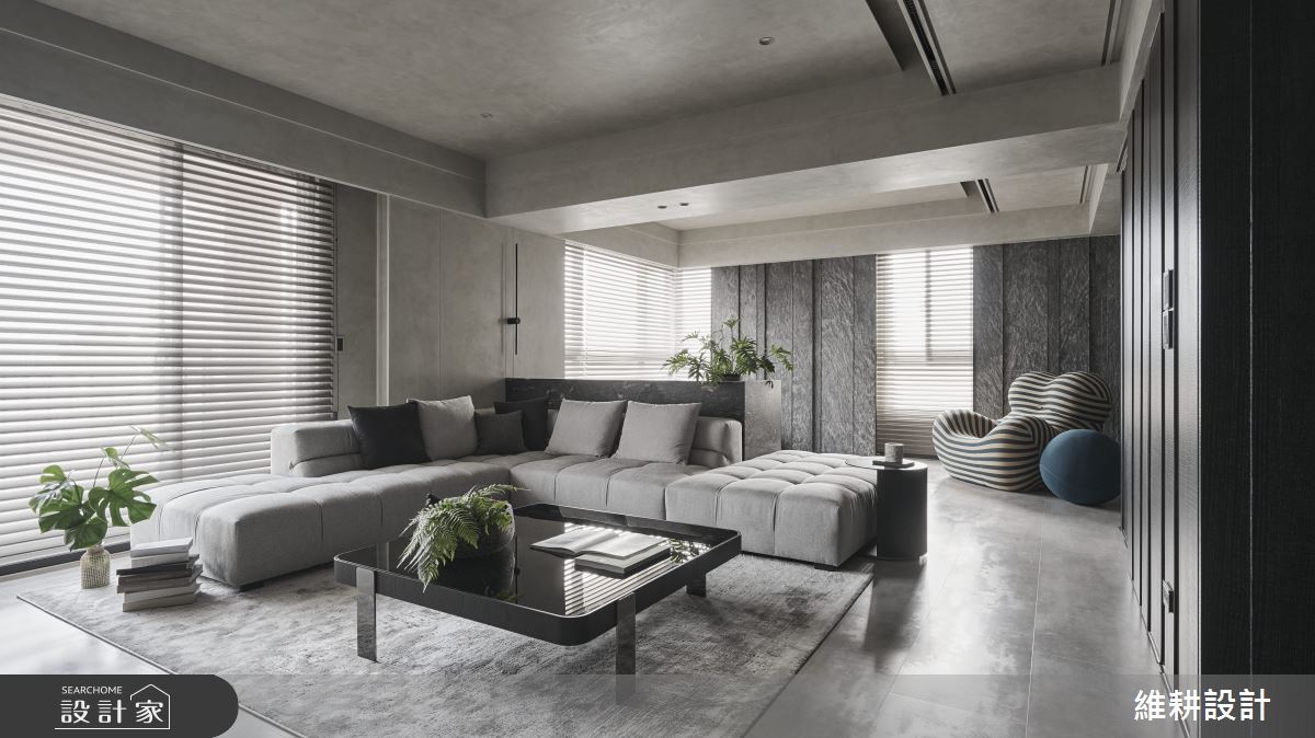 32坪新成屋(5年以下)＿奢華風客廳案例圖片＿維耕設計＿維耕_22之2