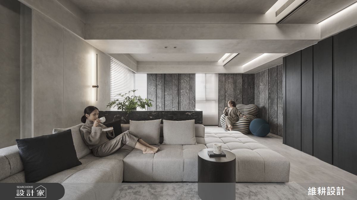 32坪新成屋(5年以下)＿奢華風客廳案例圖片＿維耕設計＿維耕_22之6