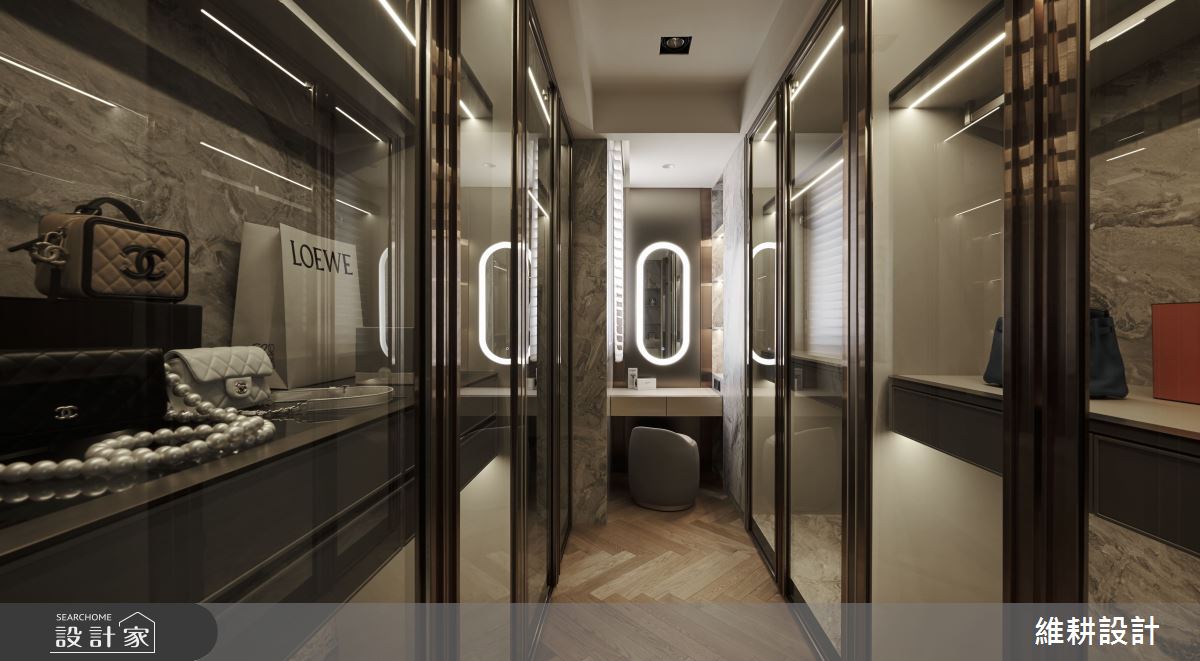 57坪新成屋(5年以下)＿奢華風更衣間案例圖片＿維耕設計＿維耕_23之10