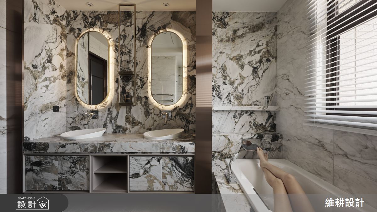 57坪新成屋(5年以下)＿奢華風浴室案例圖片＿維耕設計＿維耕_23之11