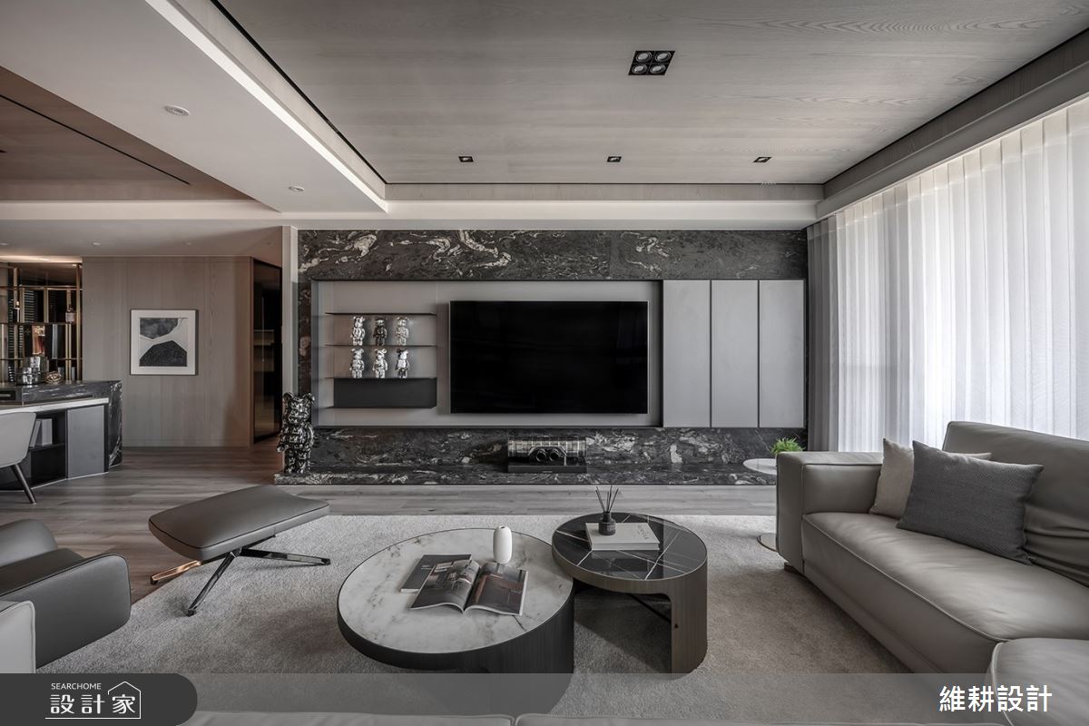 46坪新成屋(5年以下)＿奢華風客廳案例圖片＿維耕設計＿維耕_24之3