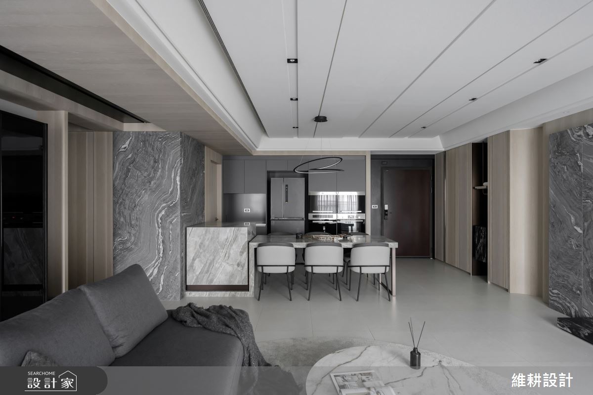 25坪新成屋(5年以下)＿現代風客廳餐廳案例圖片＿維耕設計＿維耕_25之4