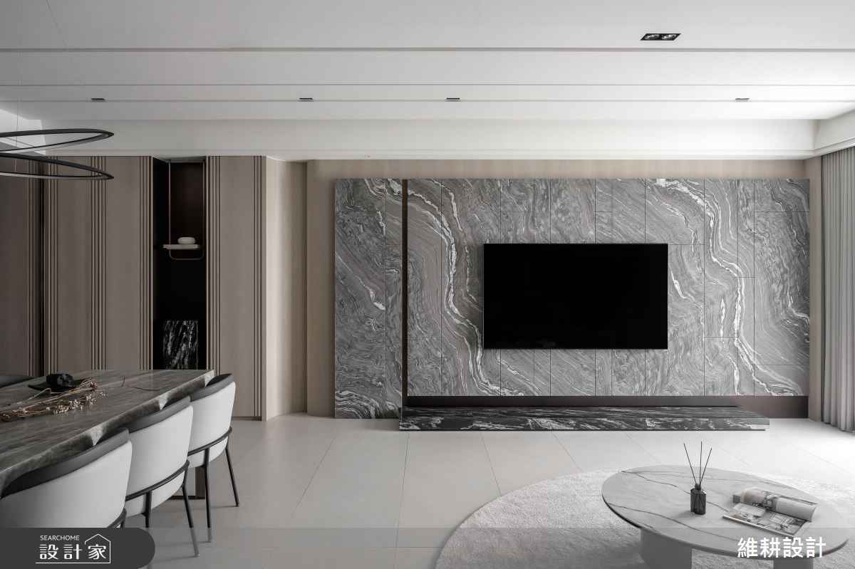 25坪新成屋(5年以下)＿現代風客廳餐廳案例圖片＿維耕設計＿維耕_25之5