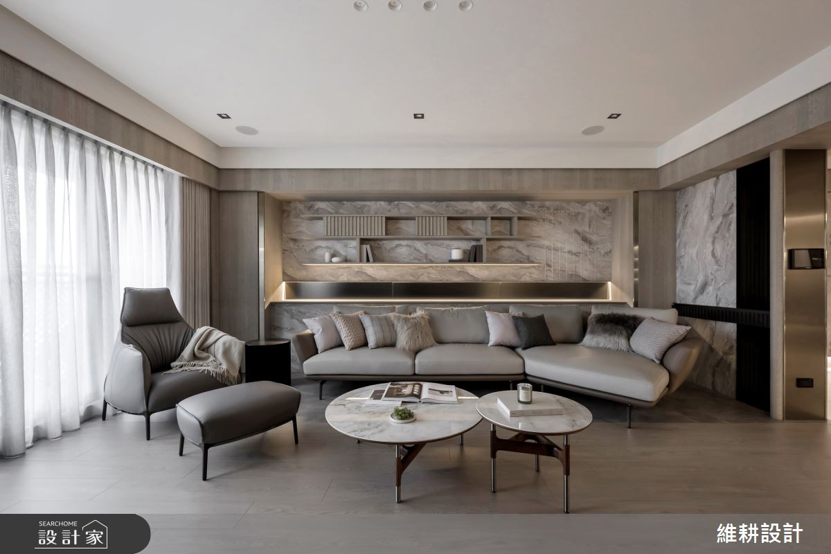 43坪新成屋(5年以下)＿現代風客廳案例圖片＿維耕設計＿維耕_26之6