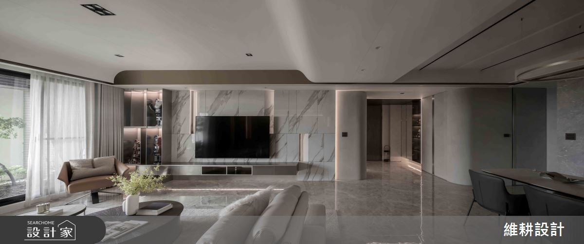 新成屋(5年以下)＿奢華風玄關客廳餐廳案例圖片＿維耕設計＿維耕_27之3