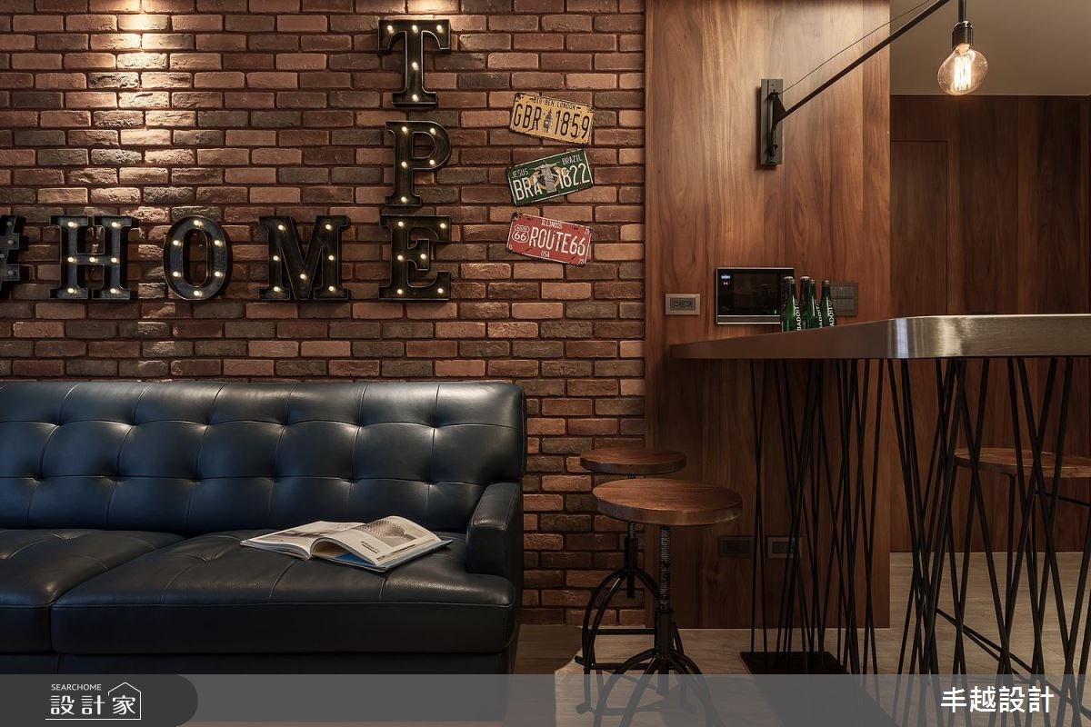 32坪新成屋(5年以下)＿工業風客廳案例圖片＿丰越設計＿丰越_11之9