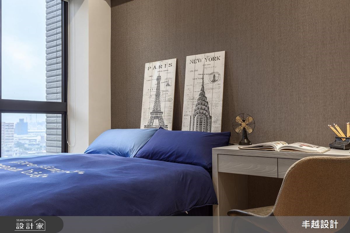 32坪新成屋(5年以下)＿工業風臥室案例圖片＿丰越設計＿丰越_11之20