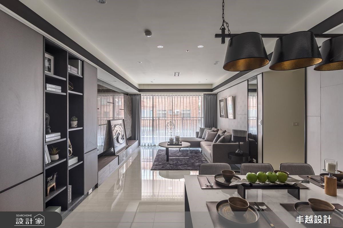 48坪新成屋(5年以下)＿現代風客廳案例圖片＿丰越設計＿丰越_17之1