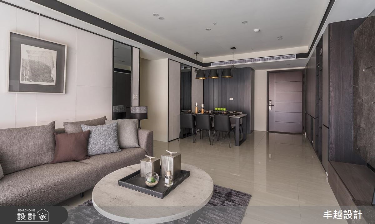 48坪新成屋(5年以下)＿現代風客廳案例圖片＿丰越設計＿丰越_17之5