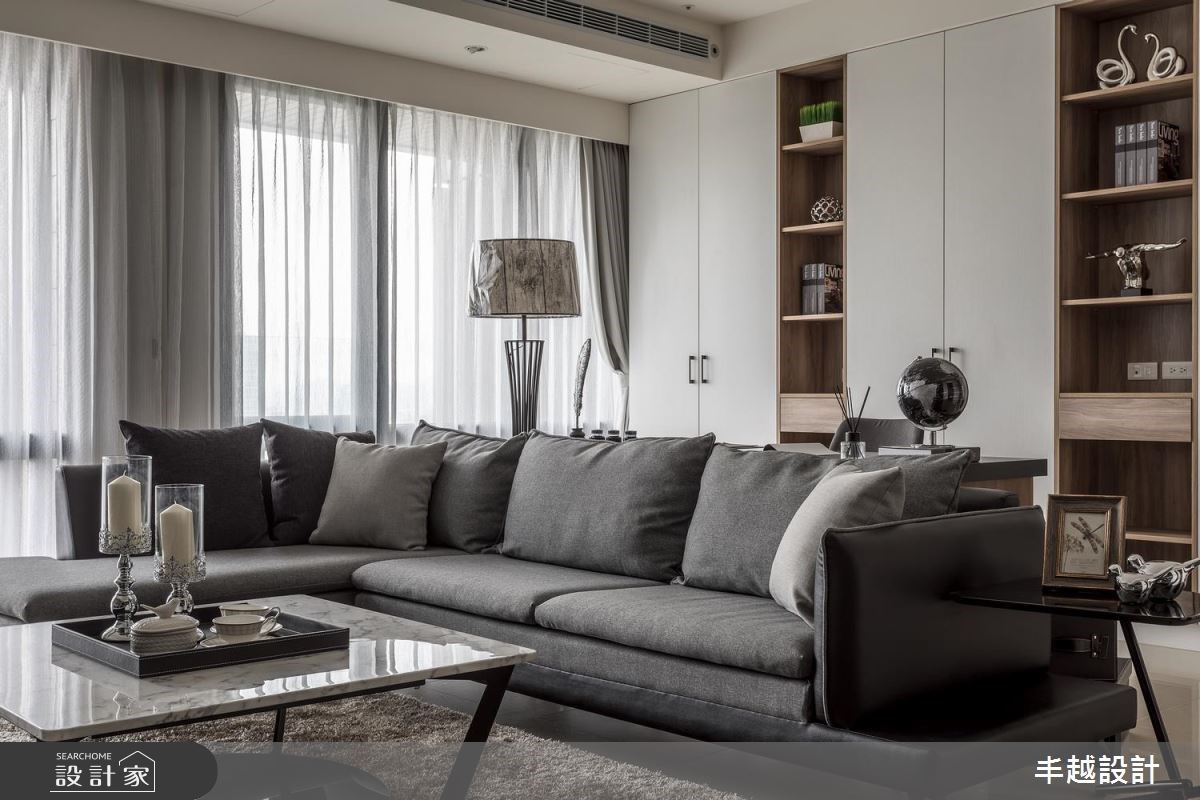 62坪新成屋(5年以下)＿現代風客廳案例圖片＿丰越設計＿丰越_18之8