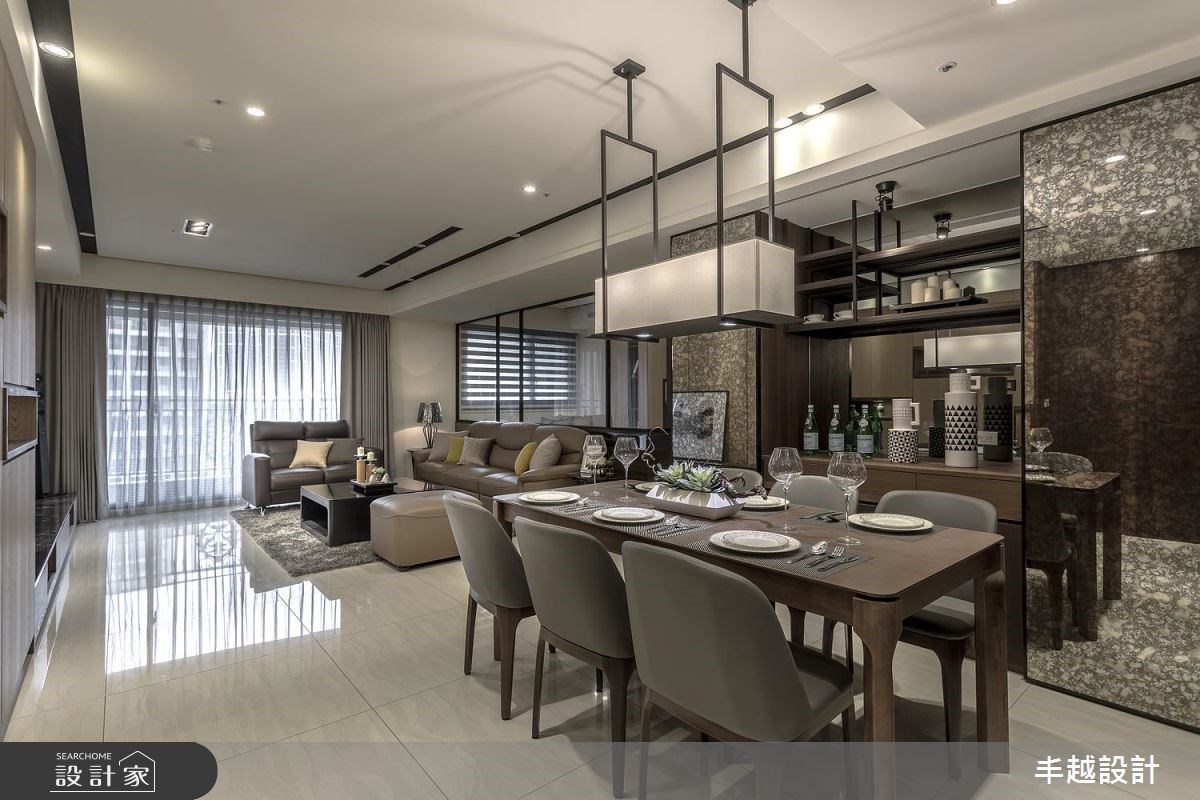 60坪新成屋(5年以下)＿現代風餐廳案例圖片＿丰越設計＿丰越_19之1