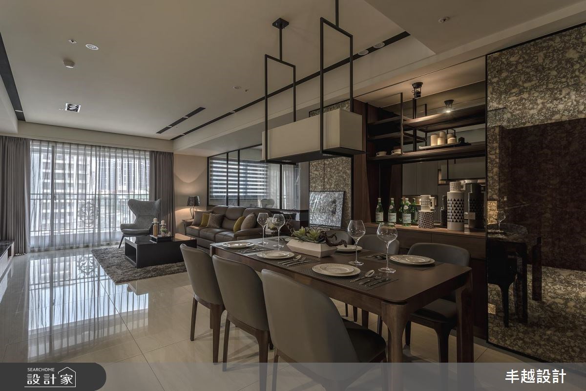 60坪新成屋(5年以下)＿現代風餐廳案例圖片＿丰越設計＿丰越_19之2
