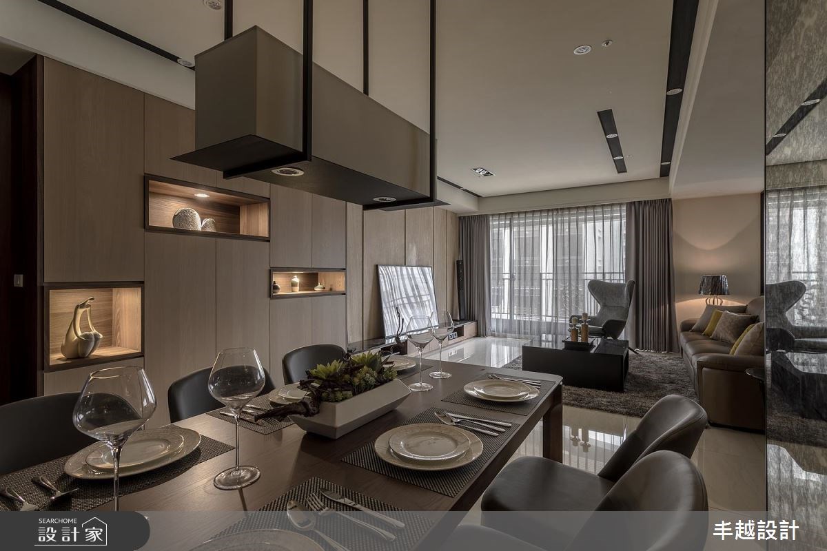 60坪新成屋(5年以下)＿現代風餐廳案例圖片＿丰越設計＿丰越_19之6