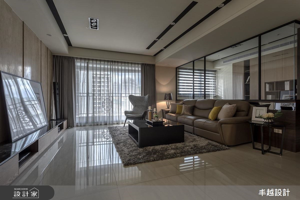 60坪新成屋(5年以下)＿現代風客廳案例圖片＿丰越設計＿丰越_19之10