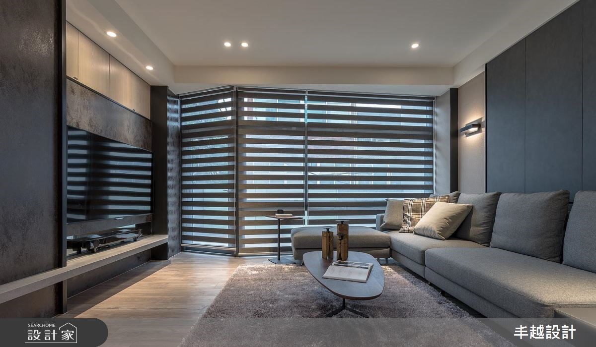 92坪新成屋(5年以下)＿混搭風客廳案例圖片＿丰越設計＿丰越_21之11