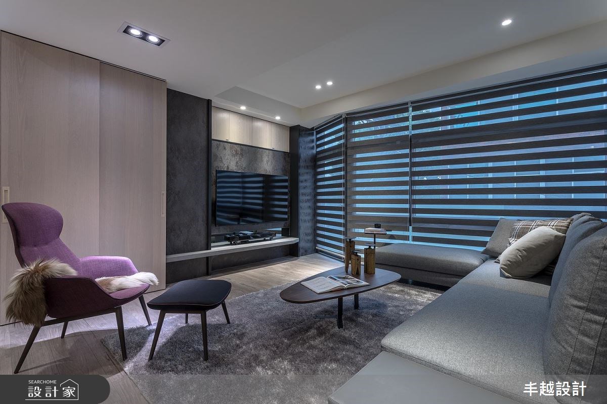 92坪新成屋(5年以下)＿混搭風客廳案例圖片＿丰越設計＿丰越_21之13