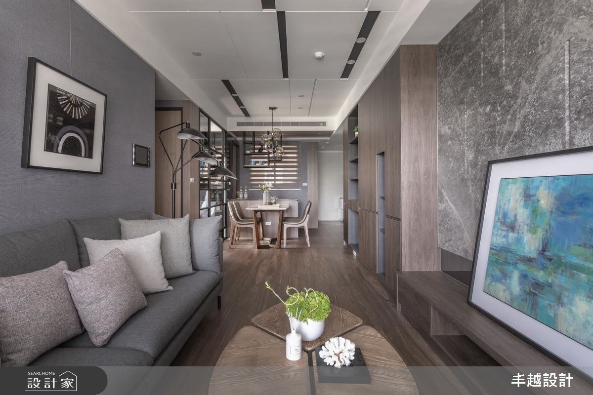 38坪新成屋(5年以下)＿現代風客廳案例圖片＿丰越設計＿丰越_22之5