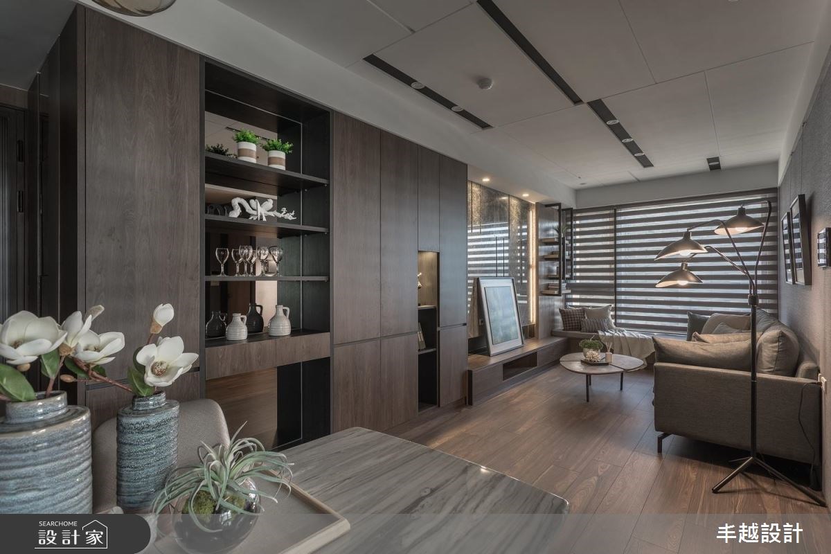 38坪新成屋(5年以下)＿現代風客廳案例圖片＿丰越設計＿丰越_22之7