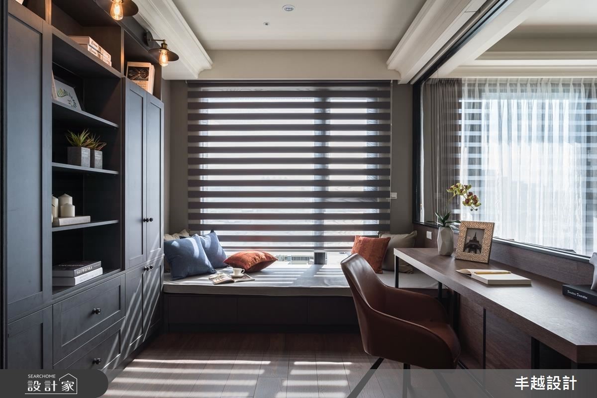 41坪新成屋(5年以下)＿新古典書房臥榻案例圖片＿丰越設計＿丰越_27之19