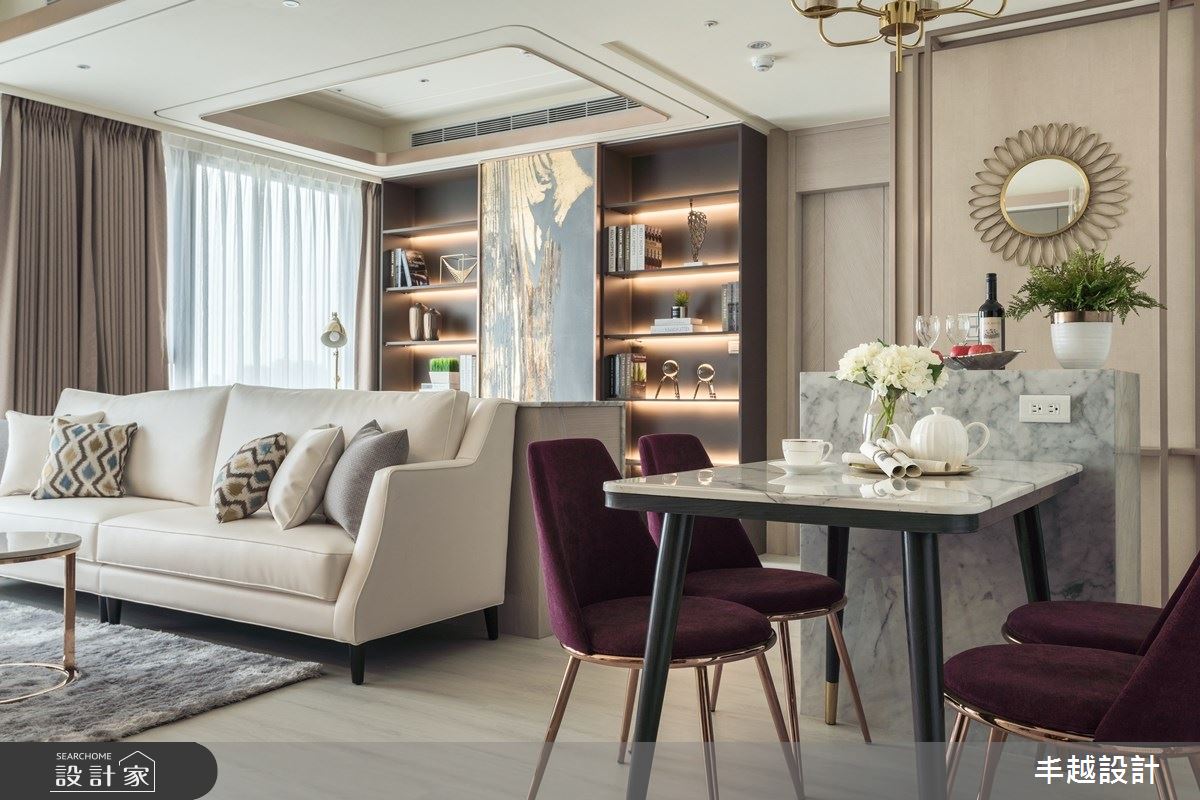 41坪新成屋(5年以下)＿混搭風客廳餐廳案例圖片＿丰越設計＿丰越_31之2
