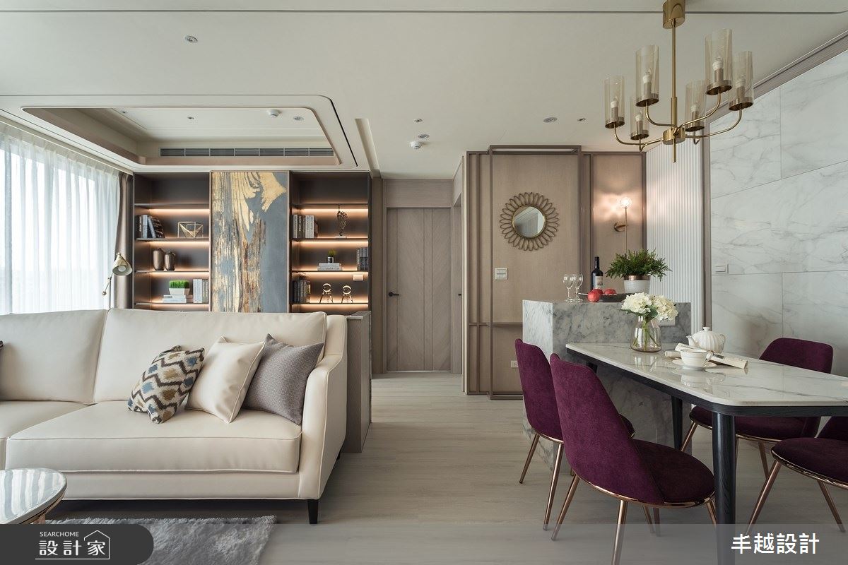 41坪新成屋(5年以下)＿混搭風客廳餐廳案例圖片＿丰越設計＿丰越_31之3