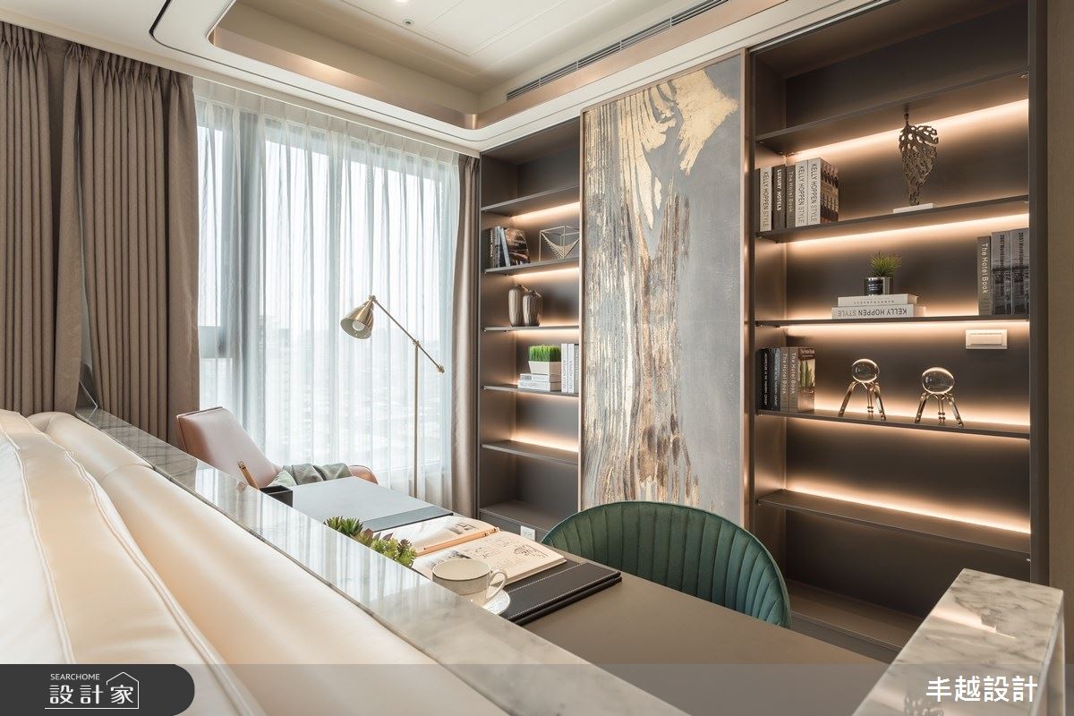 41坪新成屋(5年以下)＿混搭風書房案例圖片＿丰越設計＿丰越_31之11