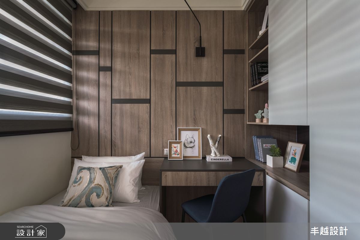 41坪新成屋(5年以下)＿現代風臥室案例圖片＿丰越設計＿丰越_30之16