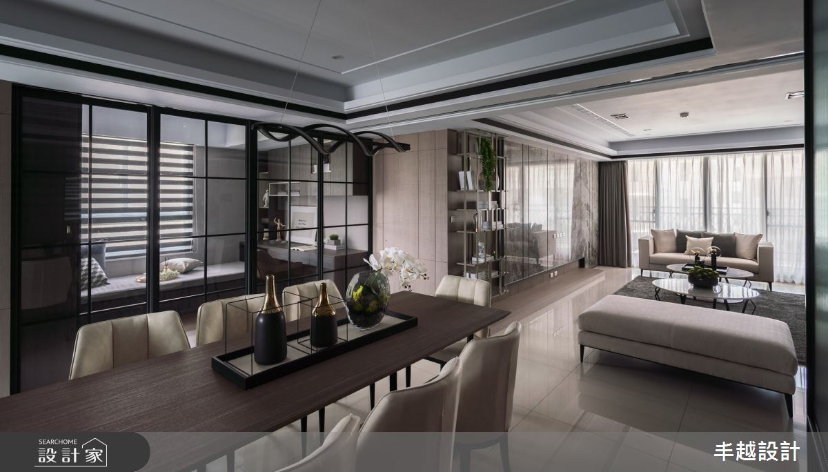 70坪新成屋(5年以下)＿現代風客廳案例圖片＿丰越設計＿丰越_32之3