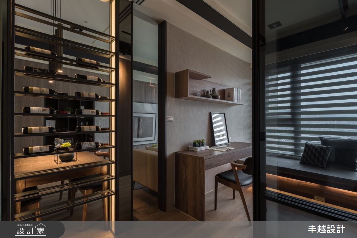 38坪新成屋(5年以下)＿現代風書房臥榻案例圖片＿丰越設計＿丰越_34之8